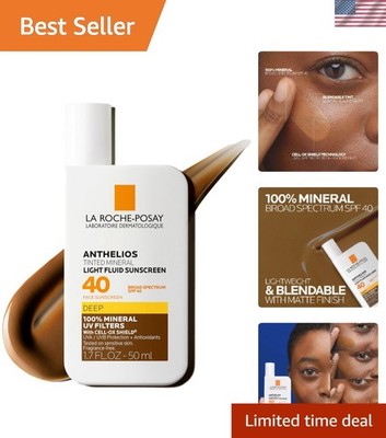 Water-Resistant La Roche-Posay SPF 40 Tinted Face Lotion for All Skin Types