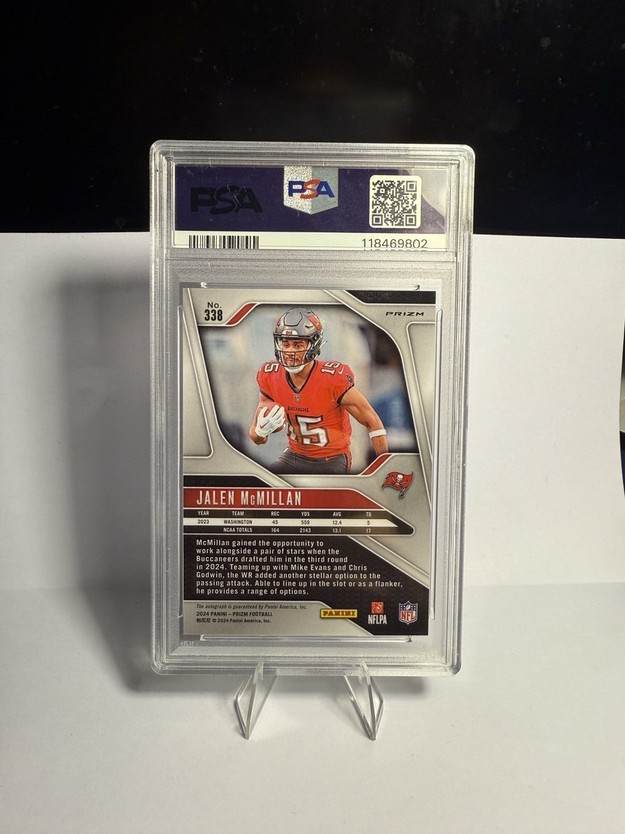 2024 Panini Prizm - Rookies Jalen McMillan #338 No Huddle Prizm