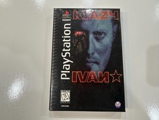 Krazy Ivan Long Box (PlayStation PS1) CIB Complete w Manual + Reg Card + Foam EX