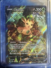 Leafeon V  167/203 Evolving Skies, Off Centered 💥💥OBO💥💥 on eBay