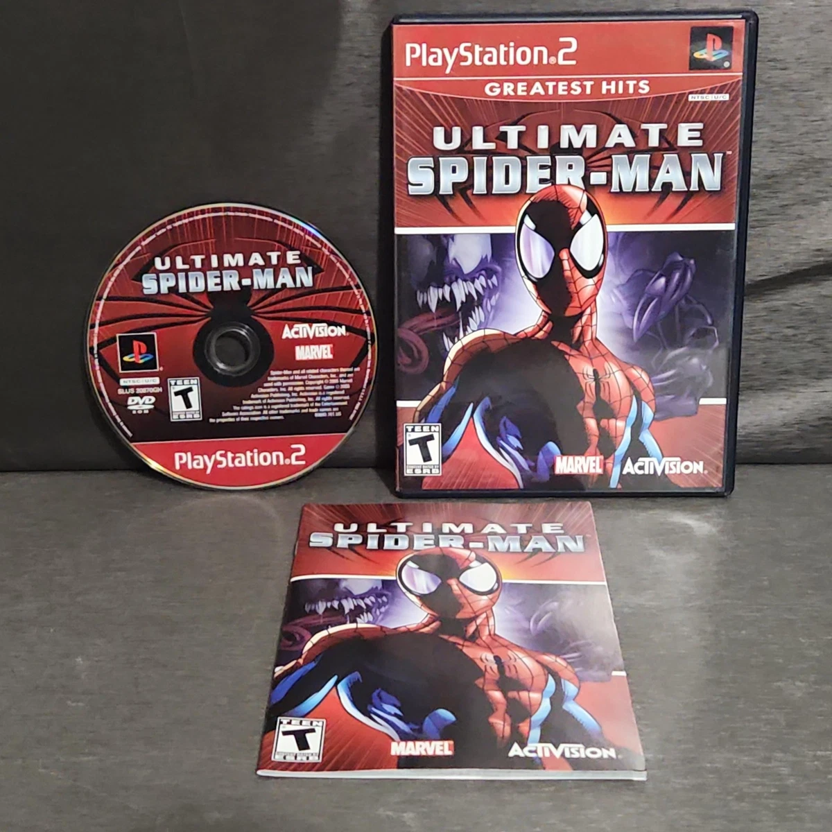 Jeu Spider-Man Pour PlayStation 2 (PS2) - Version PAL Française, Testé Et Reconditionné Si Besoin