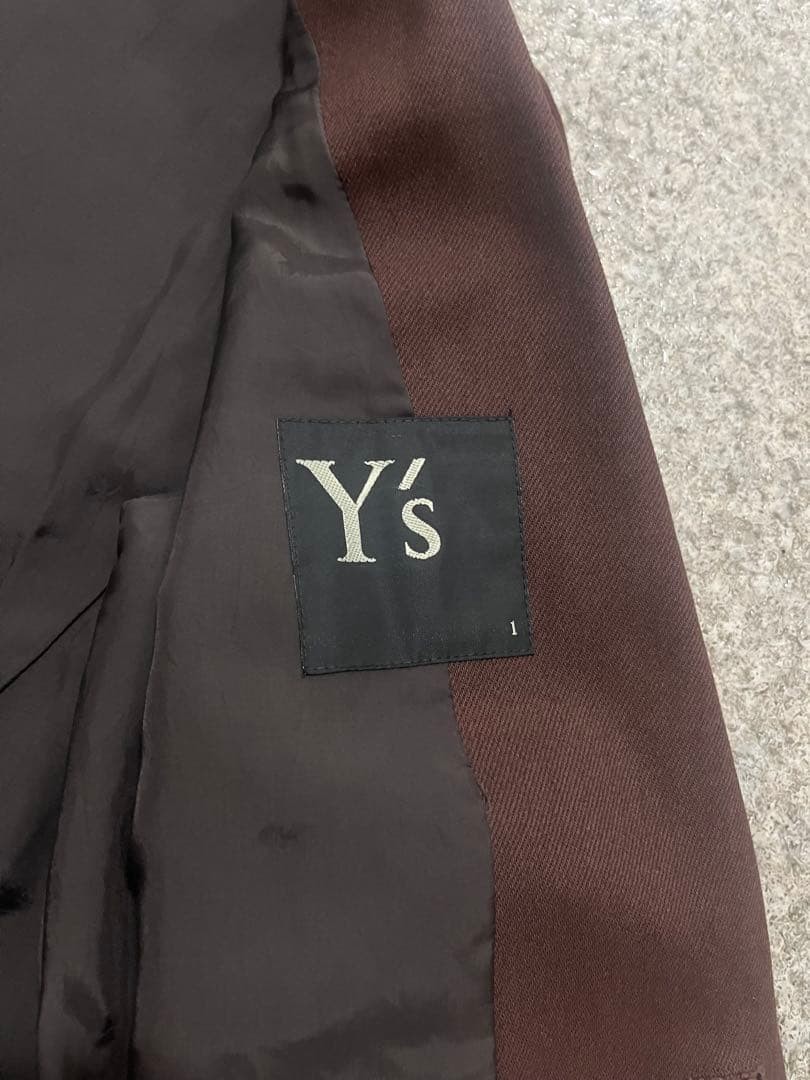 Y's 1995SS Patchwork Tailored Jacket Mixed Materi… - image 11