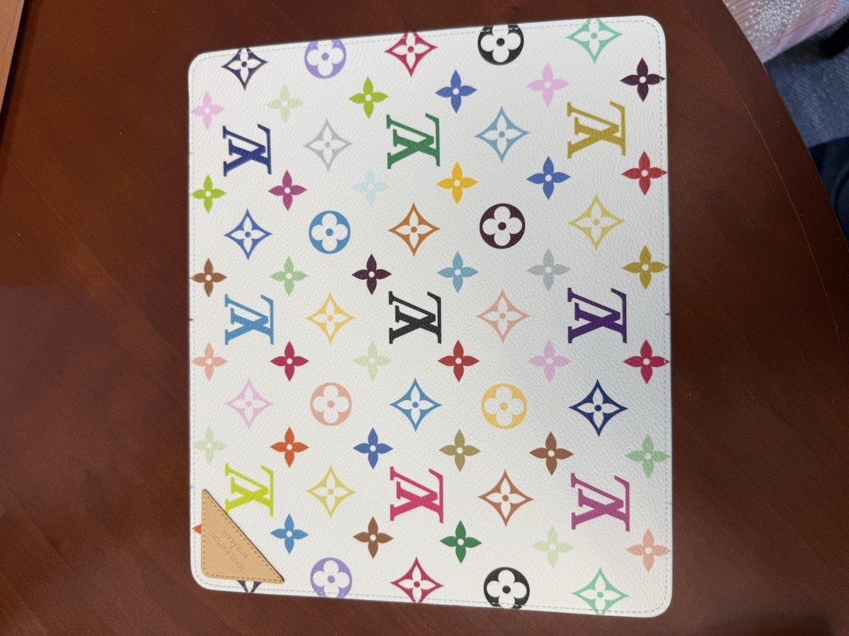 new Louis Vuitton LV x TM Monogram Multicolor Gaston Mouse Pad