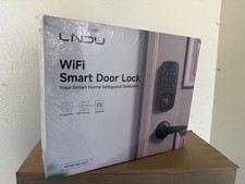 LNDU WL01 WiFi Smart Door Lock Fingerprint Biometric App Compatible Keypad