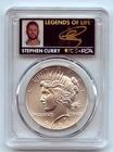 2024 $1 Silver Peace Dollar PCGS MS70 FS Legends of Life Stephen Curry