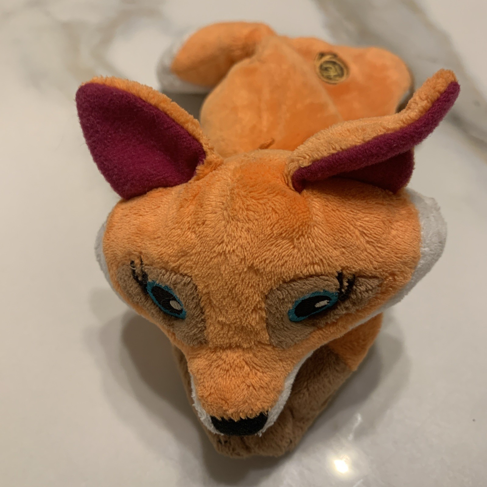 Animal Jam Sidekix Fox Plushie Rare 2013 No Code TTO
