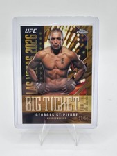2026 Topps Chrome UFC Georges St-Pierre Big Ticket Insert BT-9 27/50