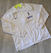 Tottenham Spurs White Full Zip Track Jacket XL NEW UNWORN W/O Tags