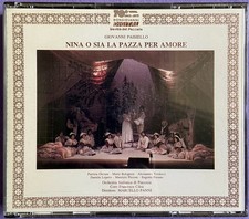Paisiello: Nina o Sia la Pazza per Amore - Marcello Panni 2 CD Set 1987 Bongiova