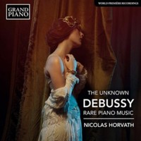 Claude Debussy - Unkown Debussy Rare Piano Music - Cd - J4Z