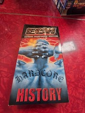 ECW - Hardcore History (VHS, 2001) Chris Beniot Dean Malenko Vs Sabu Taz