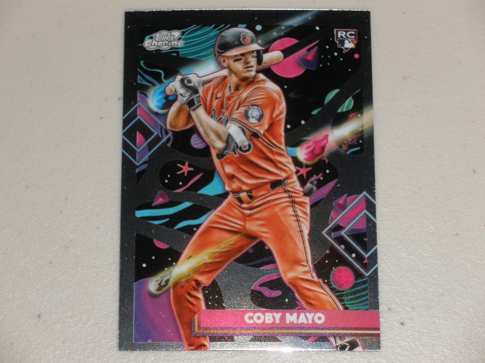 2025 Topps Cosmic Chrome #154 Coby Mayo Rookie RC
