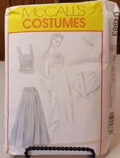 4863 McCalls SEWING Pattern UNCUT Costume Misses 6-12 undergarments, corset slip
