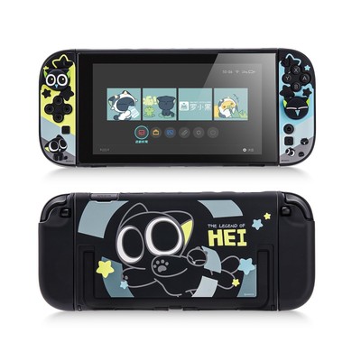 Protective Case Compatible with Switch 2, Hard PC Slim Dockable Shell Cover D...