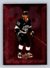 2024-25 Upper Deck S2 #F-5 Akil Thomas Fluorescence Red-Los Angeles Kings
