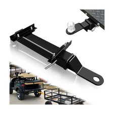 Golf Cart Trailer Hitch with 2" Receiver Golf Cart Rear Seat Rear Hitch for S...