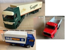 Majorette Magirus - Matchbox Volvo + Staropramen Truck