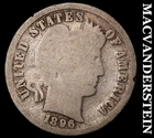 1896 Silver Barber Dime - Scarce  Semi-key  Better Date  No Reserve  #i4710
