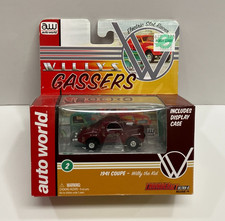 1941 Wills Gassers Willy the Kid AW Auto World HO Slot Thunder Jet Ultra G