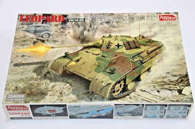 AMUSING HOBBY LEOPARD GERMAN HEAVY ARMORED RECONNAISSANCE  1:35