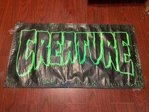 Creature Skate Board Mid 80’s Banner Poster