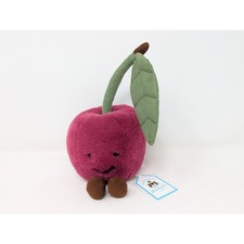 NWT Retired Jellycat Amuseable Cherry Red 4" A6CHR Fruit Stuffed Rare