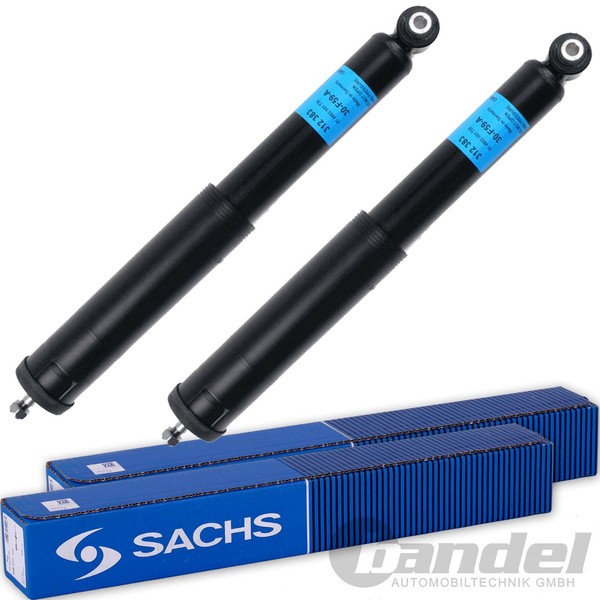 2X Sachs StossdÄMpfer Hinten Passend FüR Mercedes E-KLASSE Kombi S211 W211-image