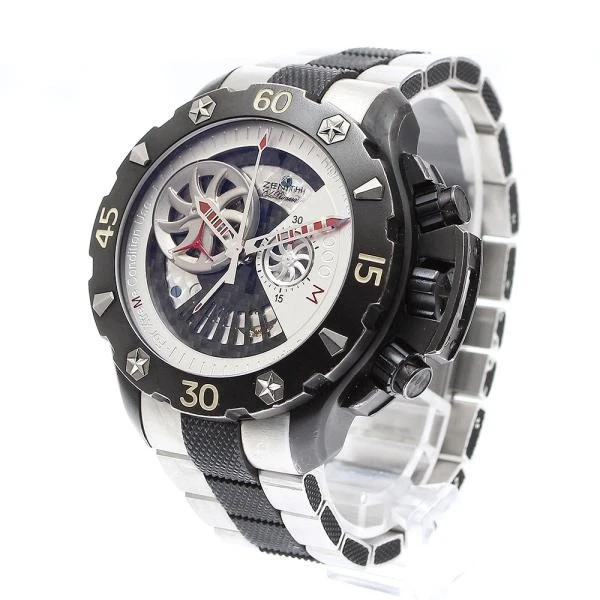 Zenith — Zenith Defy Extreme Open 96.0525.4021 47mm Ti Silver Dial Automatic Watch #C2994