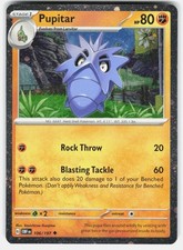 Pupitar (Cosmos Holo) 106/197 carte e prodotti vari Pokemon Holofoil quasi nuovo
