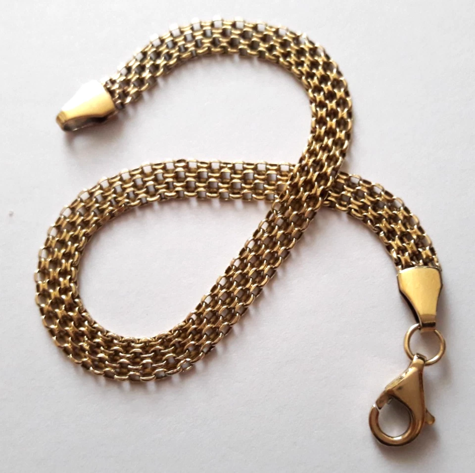 Gold Armband 585 Länge 20,5mm Breit 6 mm - Bild 3 von 4