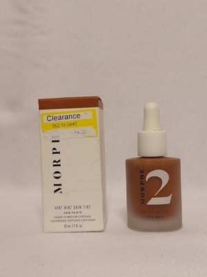 Morphe 2 Hint Hint Skin Tint ~ HINT of TRUFFLE Deep Golden Neutral 1 oz. NIB $28