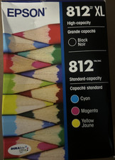 epson 812xl ink cartridges genuine 4 pack exp 2028/2029