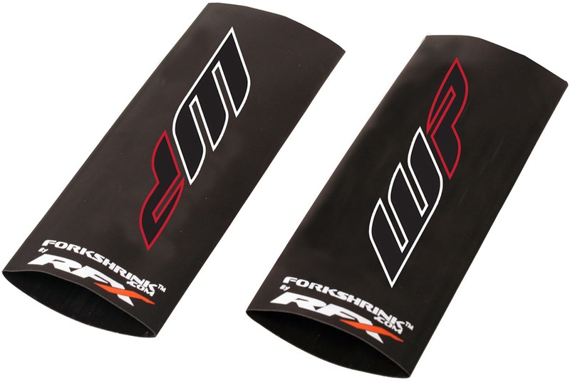 Cache-fourche WP RFX Race Series blanc rouge idéal pour sorties enduro et cross