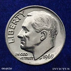 1969-P Roosevelt Dime (Brilliant & Uncirculated)