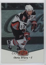 2006-07 Flair Showcase Press Level Chris Drury #110 1o3