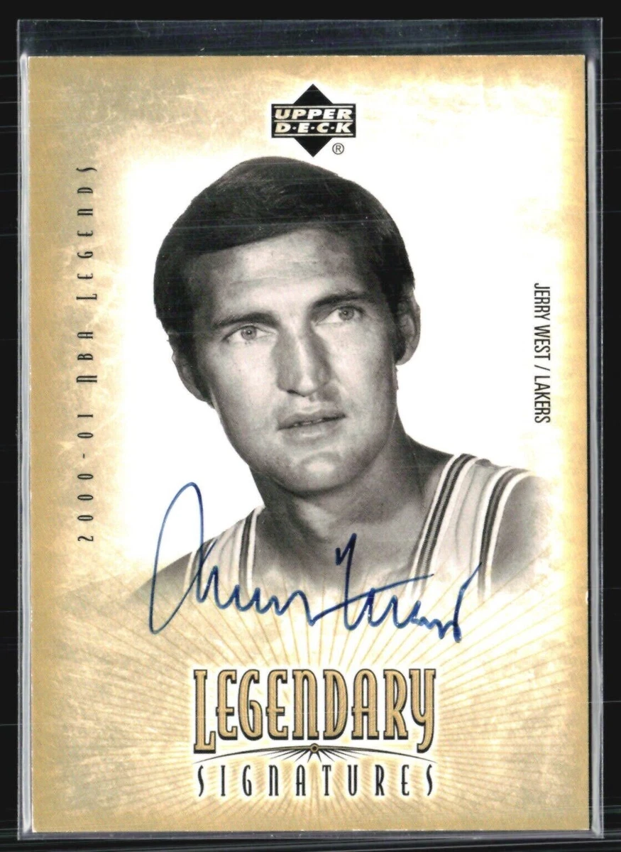 Upper Deck Jerry West Basketball Autographed Sports Trading Cards