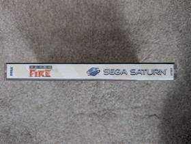 Sega Saturn Black Fire Cib Complete In Box with Manual