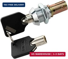 1 Set Toolbox Lock with Keys, Tubular Lock and Key Set, Tool Box Replacement, Ca