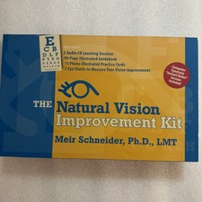 The See Clearly Method Vision Improvment Program Set VHS CD & Improvement kit