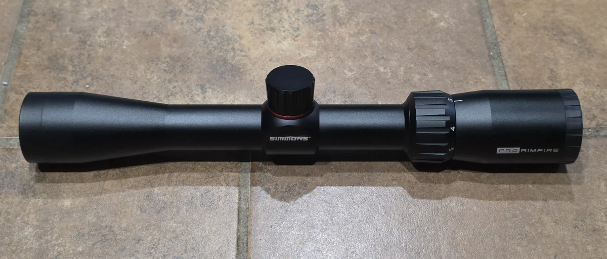 Simmons Black Hunting Rifle Scopes 9x Maximum Magnification for