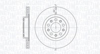 2X Magneti Marelli Bremsscheibe 361302040448 292Mm FüR Alfa 159 Sportwagon Brera