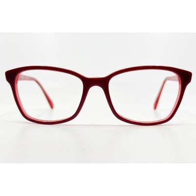 Ray-Ban RB 6362 2932 Red Rectangular Eyeglasses Frames Womens 54-17-140