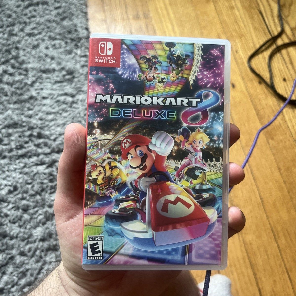 Nintendo Switch Nintendo Switch + Mario Kart 8 Nintendo Switch with Blue & Red Joy-Con, Mario Kart 8 Deluxe