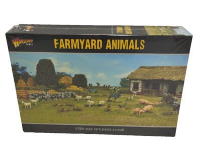 Warlord GamesFarmyard Animals 28mm Tiere Tier Miniatur Ziege Katze Hund Neu *