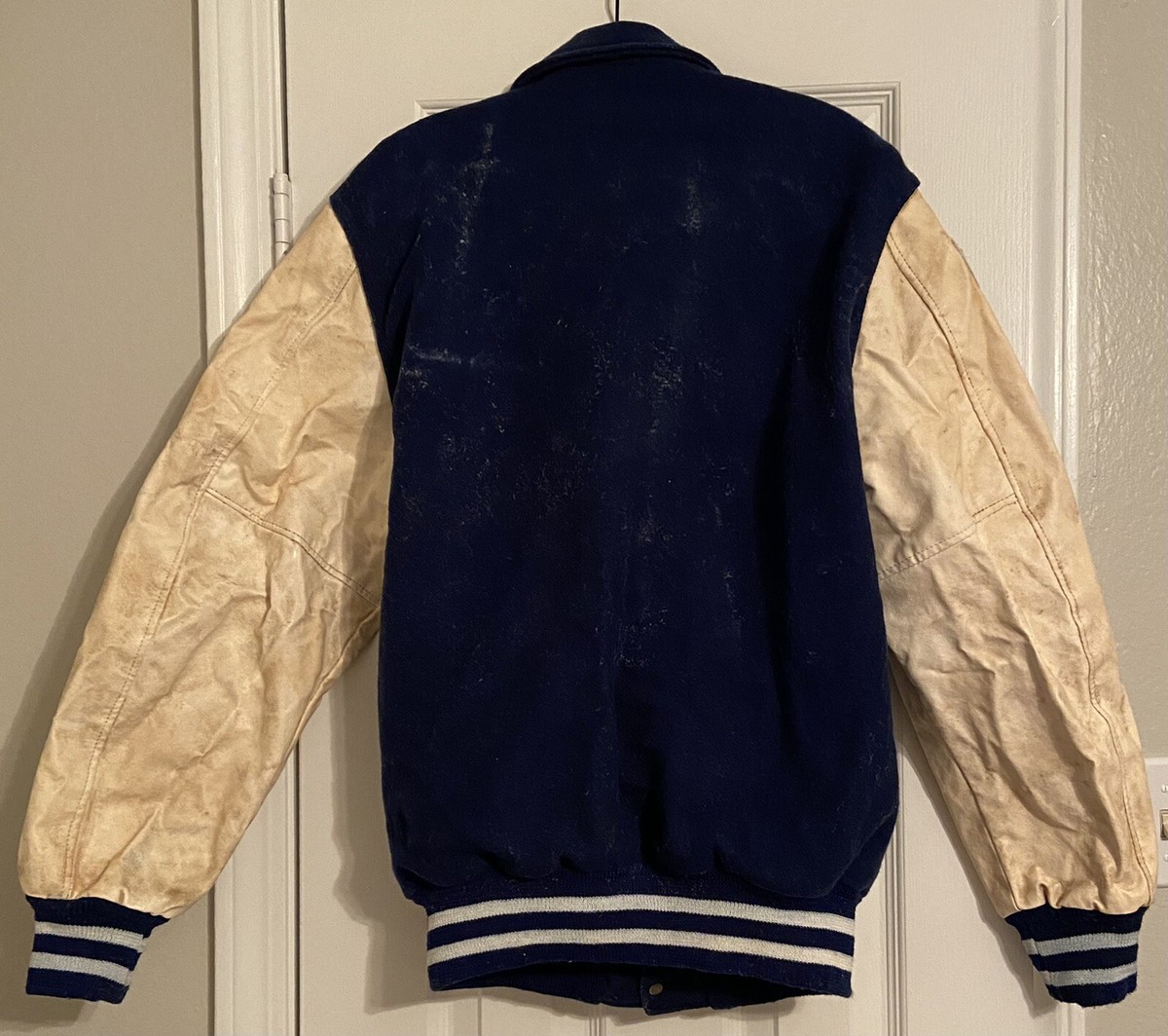Vintage 2000 Jesuit High School Blue Jays Letterman Jacket