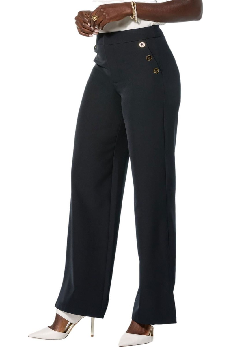 g*i様 archive wide slacks Women's Slub Yarn Chino Darted Wide Pants | MUJI USA
