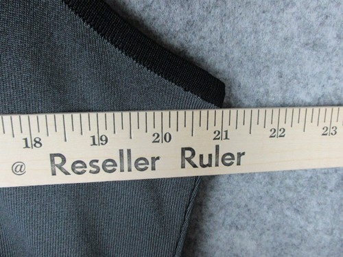 Exclusively Misook Cardigan & Tank Top Women Extra Large Gray Knitted Open Front - Picture 7 of 16