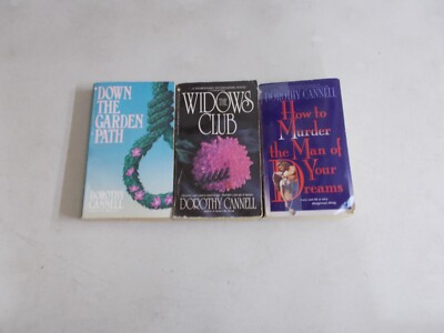 3 DOROTHY CANNELL # PB ELLIE HASKELL PLUS MYSTERY CLUB MURDER GARDEN PATH