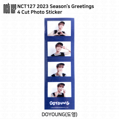 NCT 127 2023 Season's Greetings Photocard 4Cut Photo Adventure