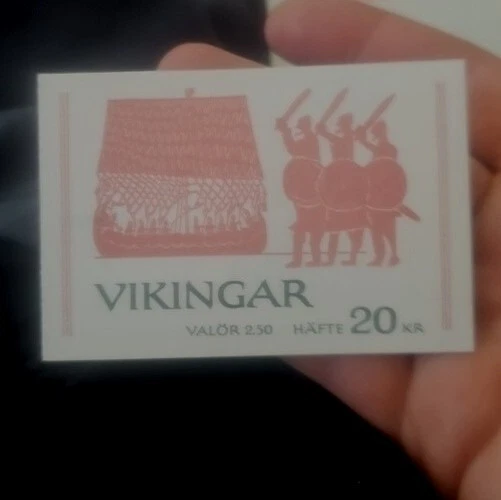 Sweden 1990 Stamps Vikings/Ships/Silver/Gold/Statue/Transport/ 8v pane (n43830) - Image 2 of 2